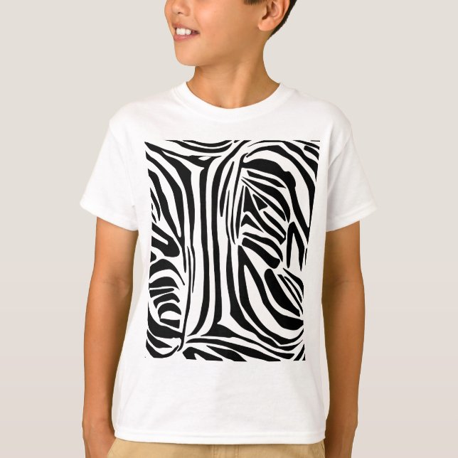 T-shirt Modèle Zèbre (Devant)