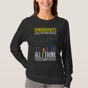 T-shirt Modèles de budget de logiciel de calcul de feuille