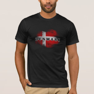 T-shirt Modern Love Danemark Drapeau Scandinavie Souvenir