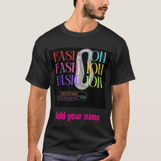 T-shirt Modern Urban FASHION Unstoppable Keep Going design