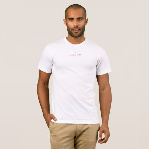 T-shirt Moderne Chanceux Cool