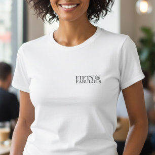 T-shirt Moderne Cinquante et Fantastique Gras 50ème 