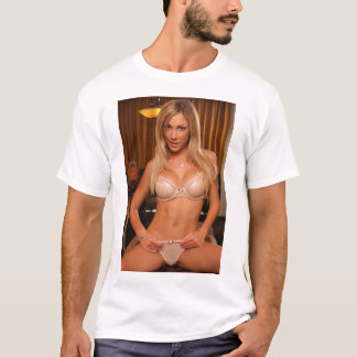 T-shirt moderne de la fille Pin- de lingerie sexy