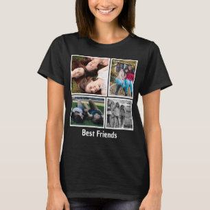 T-shirt Moderne Meilleur Amitié Amis Keepsaké Photo