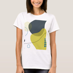 T-shirt Moderne, Memphis, cool, unique, illustration à la