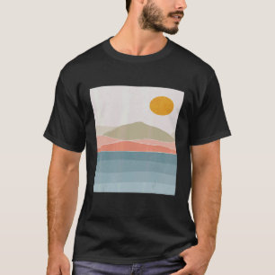 T-shirt Moderne minimaliste montagne esthétique contempora