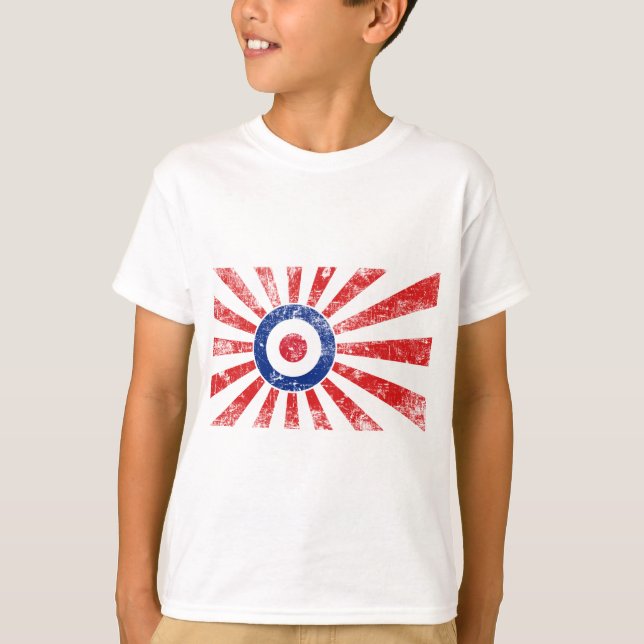 T-shirt Modes cibles MOD Sunburst cible Roundel (Devant)
