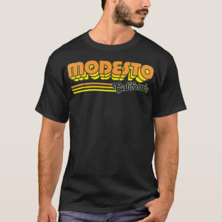 T-shirt Modesto CA City Stripes