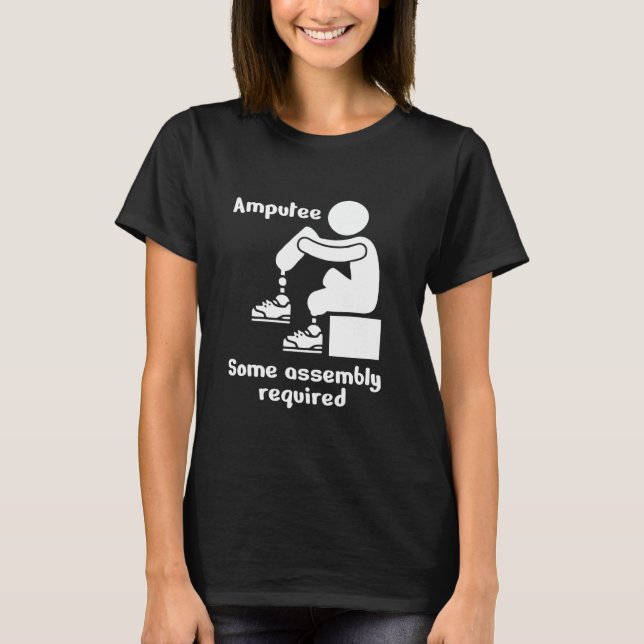 T-shirt Modifier Certains Assemblages Requis (Devant)