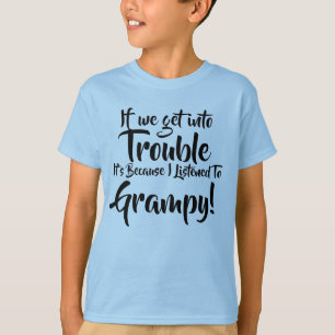 T-shirt Modifier le nom Texte Si nous sommes en difficulté