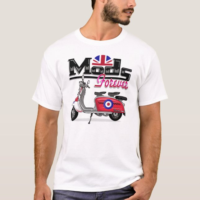 T-shirt Mods pour toujours (Devant)