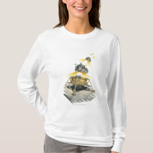 T-shirt Module d'Apollo 11 Eagle décollant de la lune