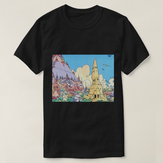 T-shirt Moebius Art - Jean Giraud (7) (Design devant)