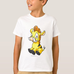 T-shirt Moehog jaune