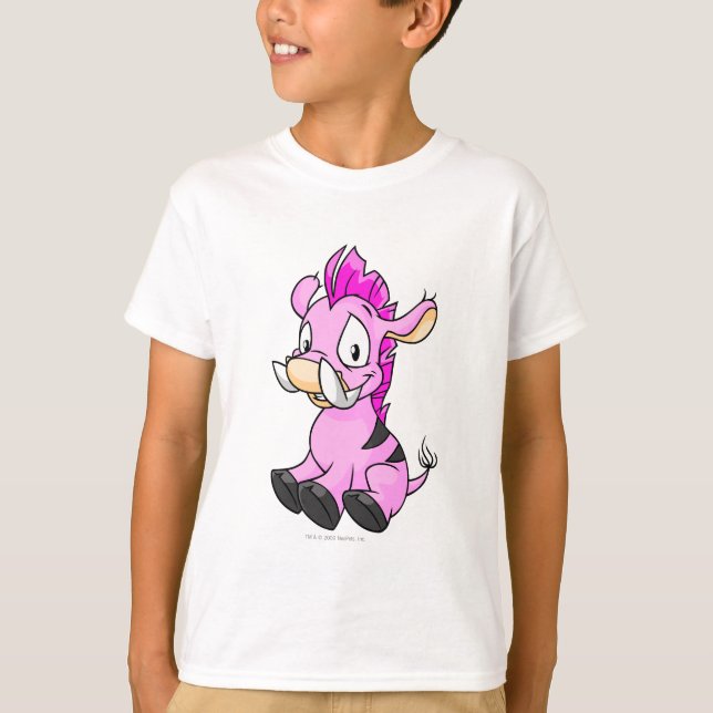 T-shirt Moehog rose (Devant)