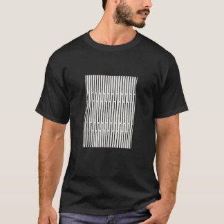 T-shirt Moi et la lune dessinée à la main motif graphique