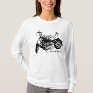 T-shirt Moi et mon gros garçon - dessin
