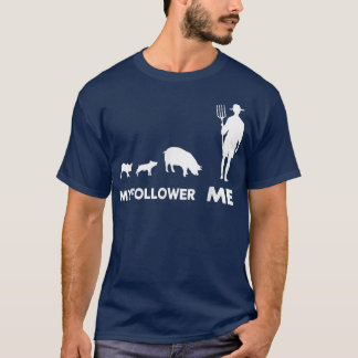 T-shirt Moi - Mes éleveurs de cochons de fleurs de fleurs 