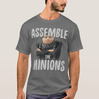T-shirt Moi, Moche et Méchant Les Minions s'unissent Le Gr