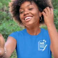 Moi, moi et AI, Chemise femme d'art blanc