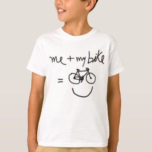 T-shirt moi & mon vélo = bonheur