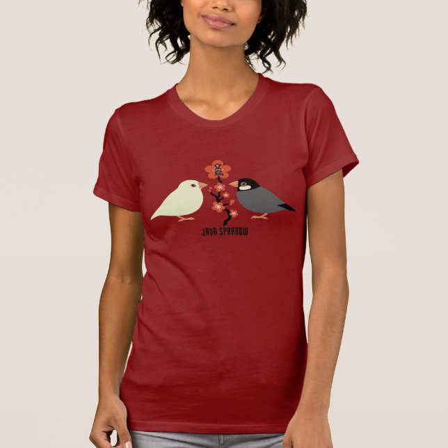 T-shirt Moineau de Java (Devant)