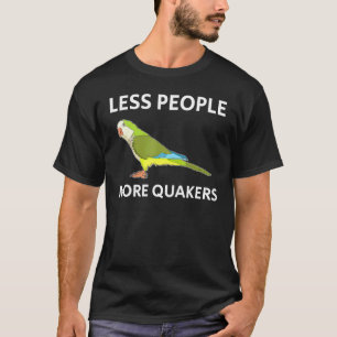 T-shirt Moins de gens Parakeet Quaker Parrot