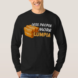 T-shirt Moins De Personnes Lumpia Alimentation Philippine