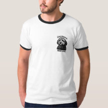 T-shirt Moins de Personnes Plus de Chiens - Golden