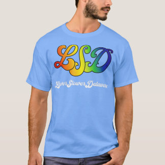 T-shirt Moins lent Delaware Multicolor 1960