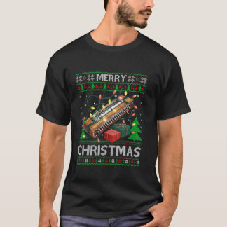 T-shirt Moins moche de Noël Sweater Style musical Harmonic