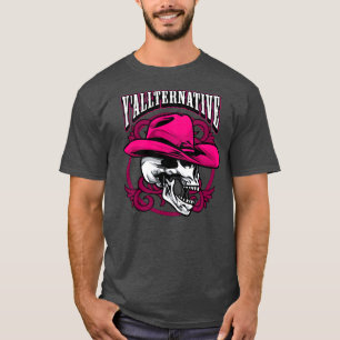 T-shirt Moins Yallternative Alt Pays Skull Alternative