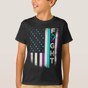 T-shirt Mois américain de sensibilisation à la prévention 