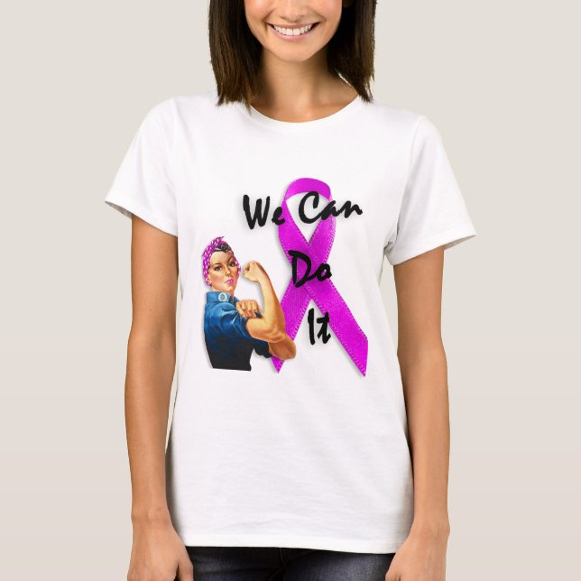 T-shirt Mois de conscience de cancer du sein, Rosie le (Devant)