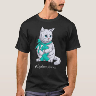 T-shirt Mois de la sensibilisation à la dysautonomie Ruban