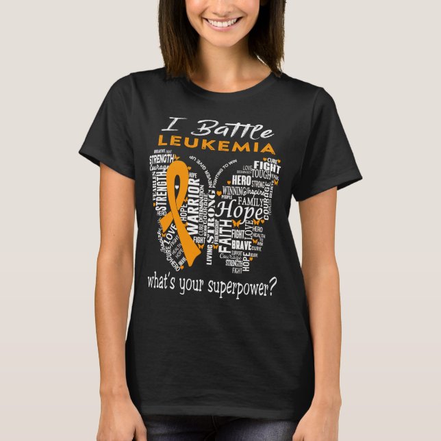 T-shirt Mois de la sensibilisation à la leucémie Cadeaux a (Devant)