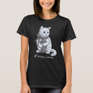 T-shirt Mois de la sensibilisation à la narcolepsie Ruban