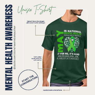 T-Shirt Mois de la sensibilisation à la santé ment