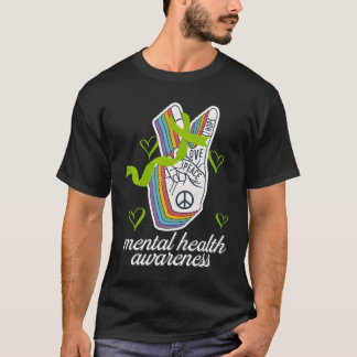 T-shirt Mois de la sensibilisation à la santé mentale Amou
