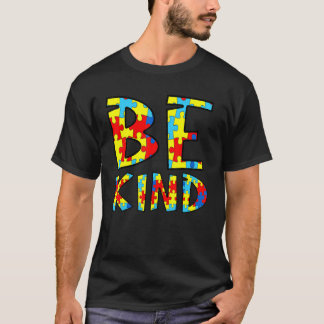 T-shirt Mois de la sensibilisation à l'autisme Avril Accep