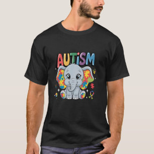 T-shirt Mois de la sensibilisation à l'autisme Différences