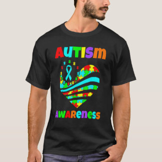 T-shirt Mois de la sensibilisation à l'autisme Les femmes