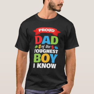 T-shirt Mois de la sensibilisation autistique Mens Fier Au
