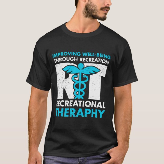 T-shirt Mois de la thérapie récréative (Devant)