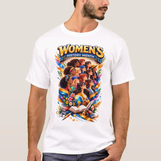 T-shirt Mois de l'histoire des femmes – Féminité puissante