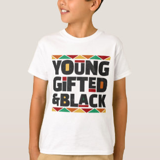 T-shirt Mois De L'Histoire Des Jeunes Cadeaux Et Noirs Afr