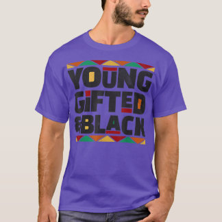 T-shirt Mois De L'Histoire Des Jeunes Cadeaux Et Noirs Afr