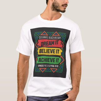 T-shirt Mois de l'histoire des Noirs