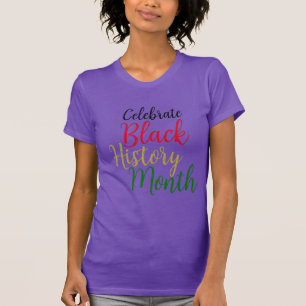T-shirt Mois de l'histoire des Noirs