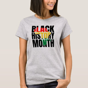 T-shirt Mois de l'histoire des Noirs